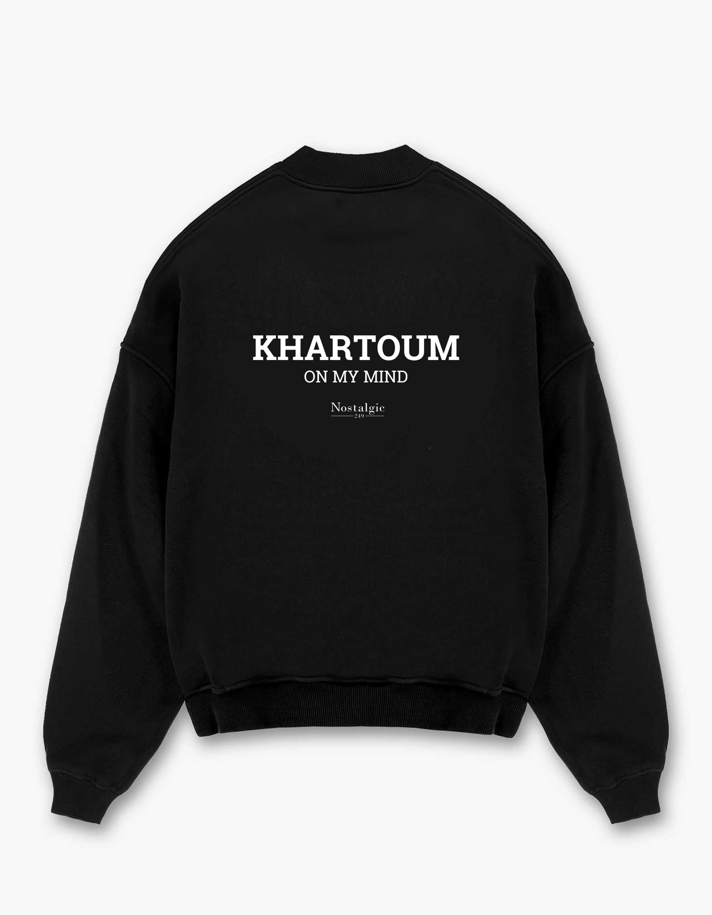 "Khartoum On My Mind" Oversized Crewneck