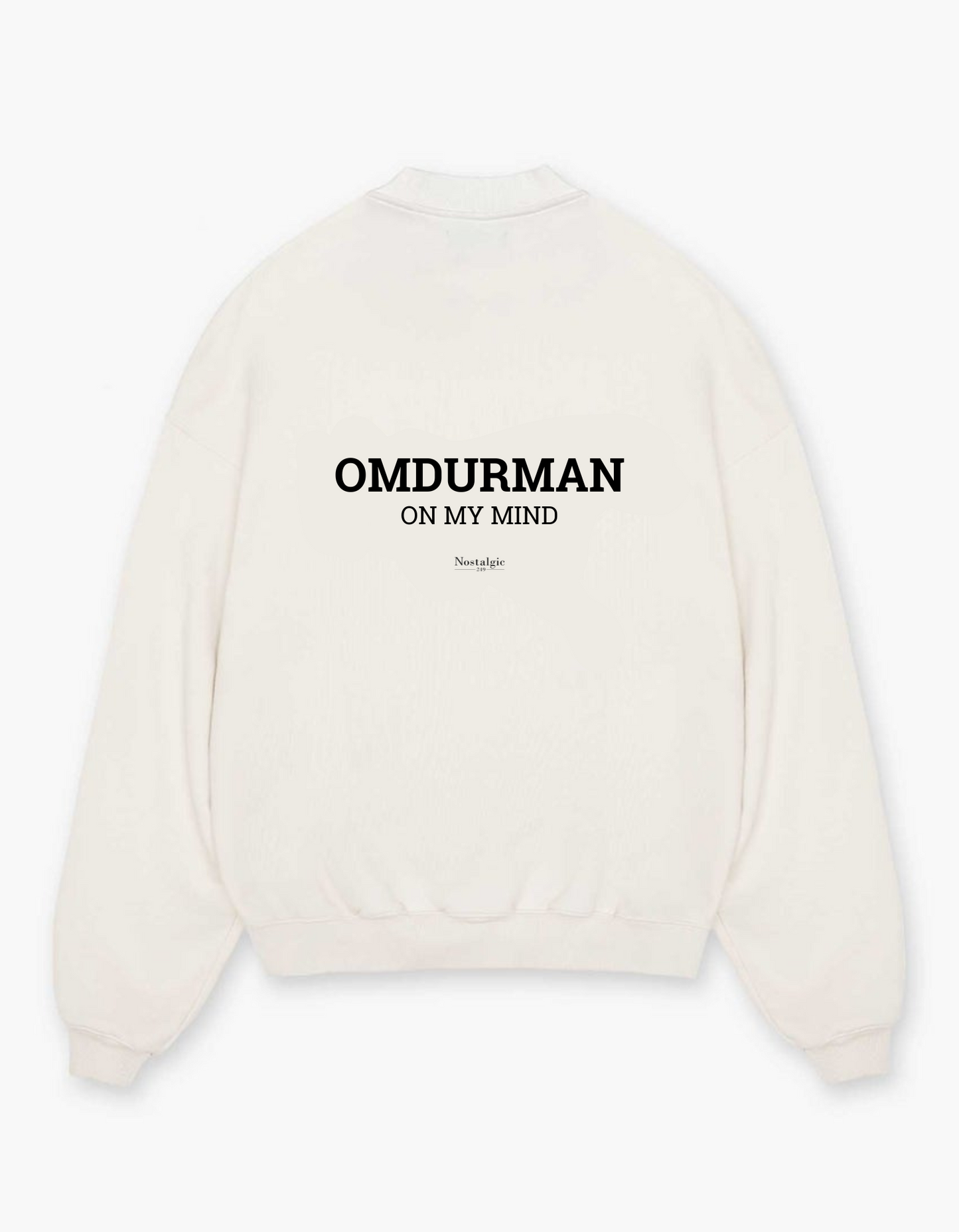 "Omdurman On My Mind" Oversized Crewneck