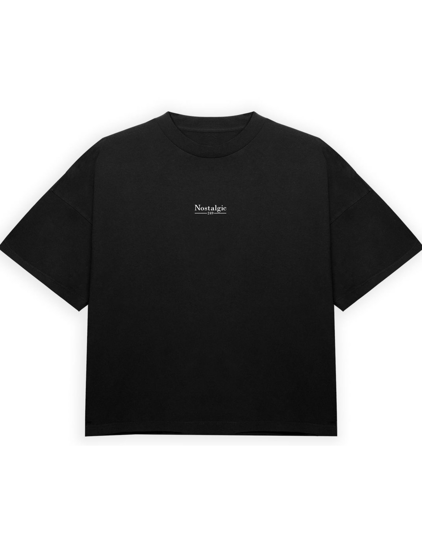 "Khartoum Nights" Oversized Tee - Black