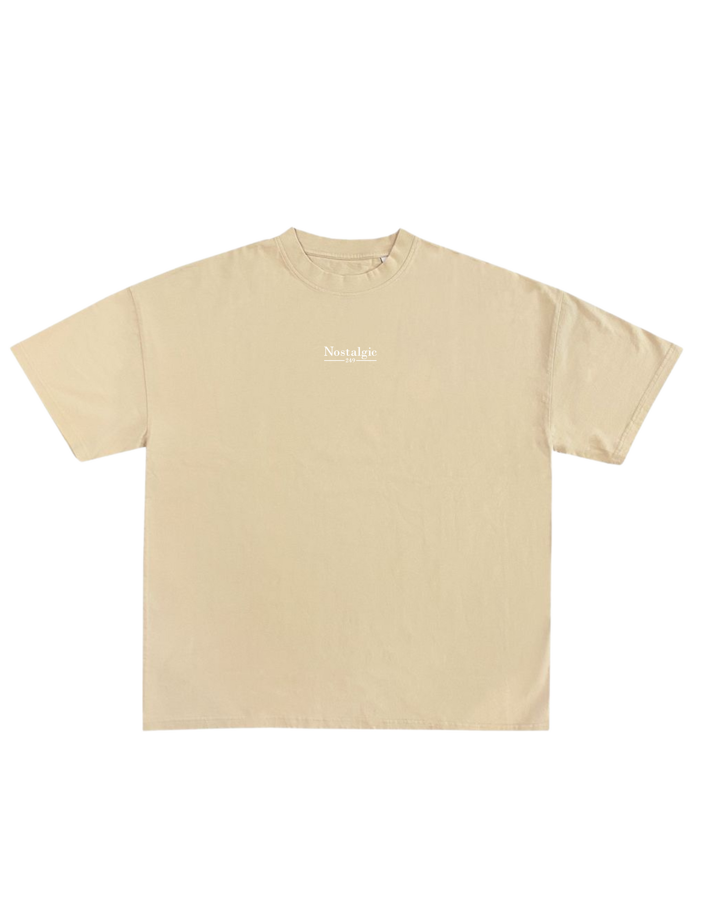 "Kandaka Dance" Oversized Tee - Beige