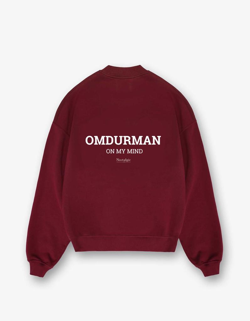 "Omdurman On My Mind" Oversized Crewneck